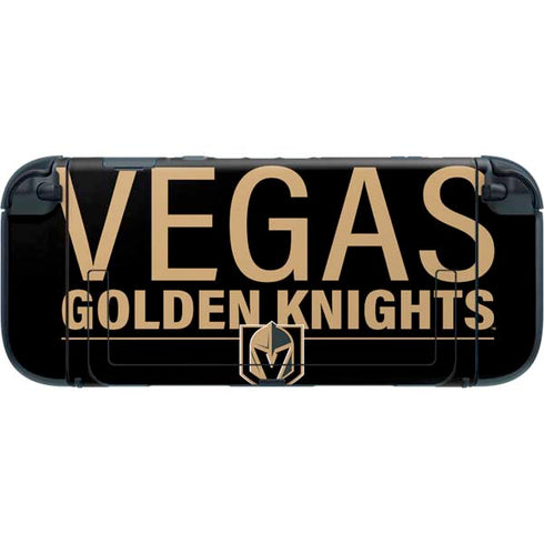 NHL Vegas Golden Knights Lineup Nintendo Switch 2 (2025) with Joy-Con Skin